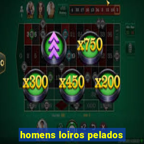 homens loiros pelados